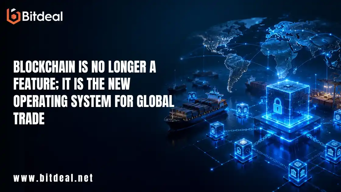 Blockchain is No Longer a Feature; It is the New Operating System for Global Trade Blockchain is No Longer a Feature; It is the New Operating System for Global Trade