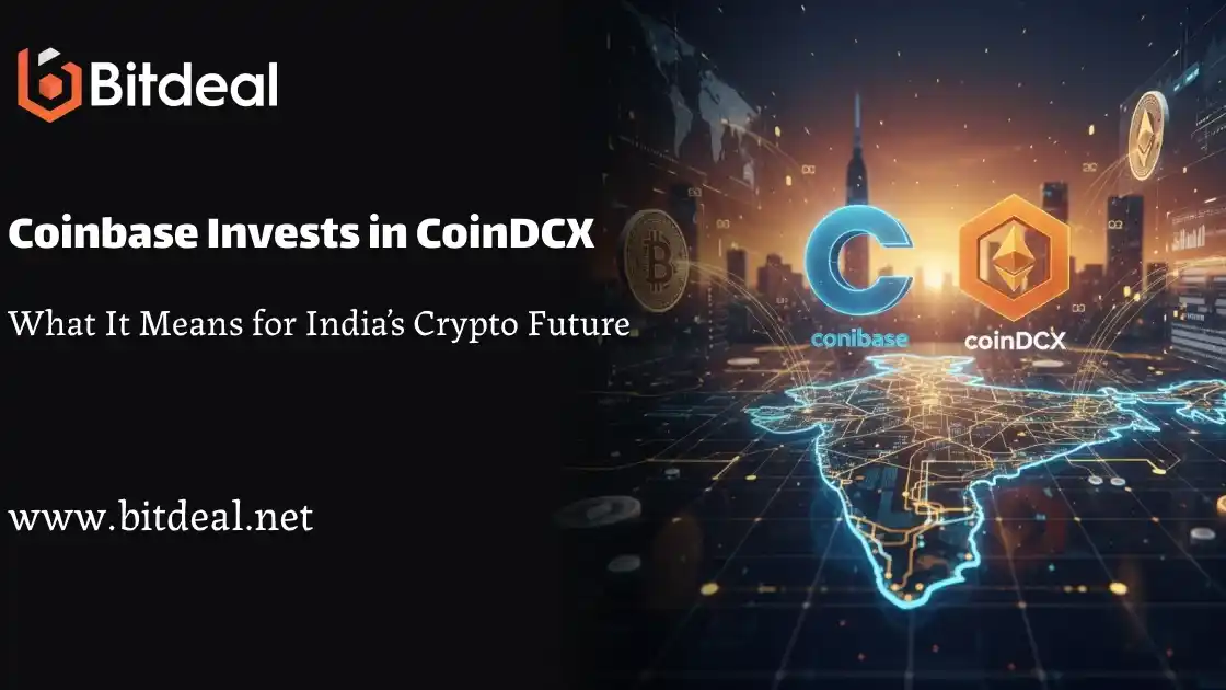 Coinbase Invests in CoinDCX: What It Means for India’s Crypto Future Coinbase Invests in CoinDCX: What It Means for India’s Crypto Future