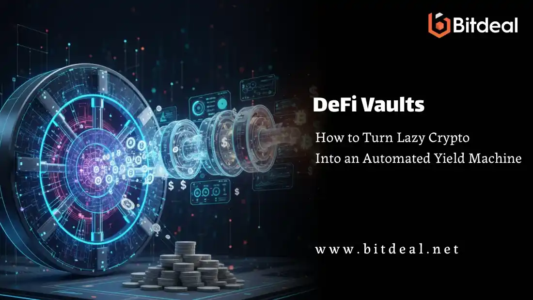 DeFi Vaults Explained: How to Turn Lazy Crypto Into an Automated Yield Machine DeFi Vaults Explained: How to Turn Lazy Crypto Into an Automated Yield Machine